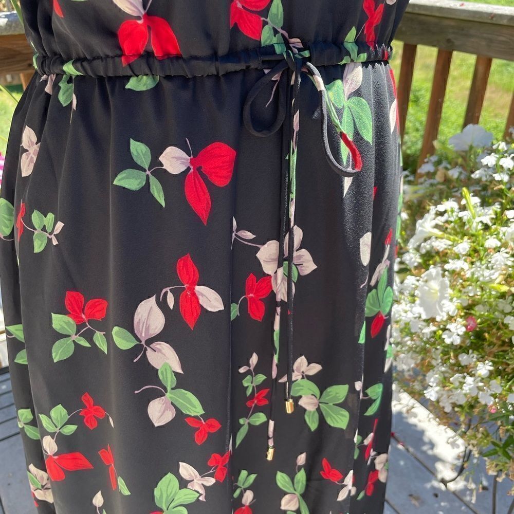 Botanical Print Mini Dress  - Picture 5 of 9